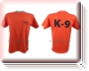 JULIUS K9 T-Shirt in Neuer Trendfarbe - ORANGE -