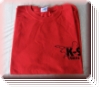 JULIUS K9 T-Shirt in Neuer Trendfarbe - Rot -